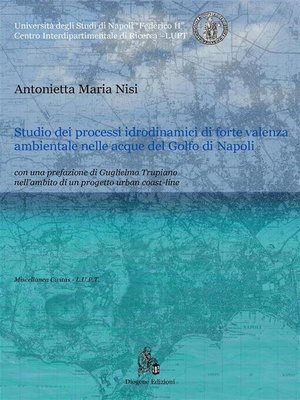cover image of Studio dei processi idrodinamici di forte valenza ambientale nelle acque del Golfo di Napoli